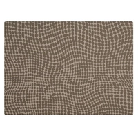 Set de table Velma, silicone, 45 x 33 cm,  brun clair, à pois