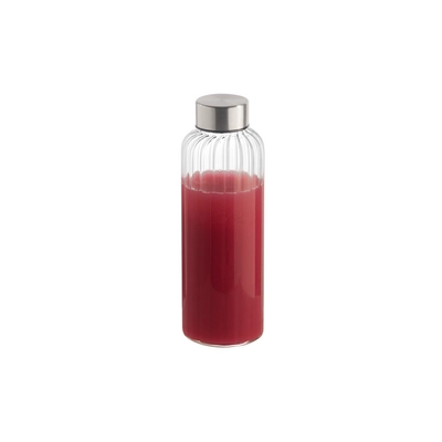 Trinkflasche Everline, Ø 6.5 cm, H: 19.5 cm,  0.4 Liter, Glas_2