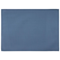 Tischset hellblau, PVC, Schmalband, 45 x 33 cm 