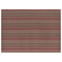Tischset Lines orange-rot, PVC,Feinband, 45 x33 cm 