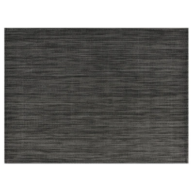 Tischset schwarz-grau, PVC, Feinband, 45 x 33 cm _1