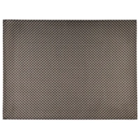 Tischset platin PVC, Schmalband, 45 x 33 cm 