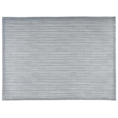 Tischset silber Schmalband, PVC, 45 x 33 cm _1