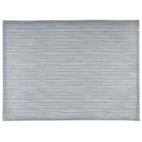 Tischset silber Schmalband, PVC, 45 x 33 cm 