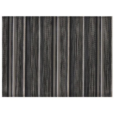 Tischset Stripes grau, Feinband, PVC, 45 x 33 cm _1