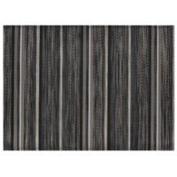 Tischset Stripes grau, Feinband, PVC, 45 x 33 cm 