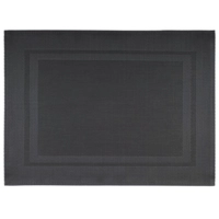 Tischset Frames grau, Feinband, PVC, 45 x 33 cm 