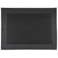 Set de table PVC Frames noir, ruban-fin 45 x 33 cm 
