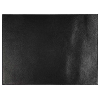 Tischset Kunstleder, schwarz, 45 x 32.5 cm _1