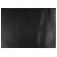 Tischset Kunstleder, schwarz, 45 x 32.5 cm 