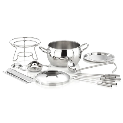 Service à fondue et pà punch, 13-pc, 2.2l, Ø 22 cm, H: 23 cm_1