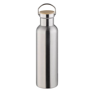 Trinkflasche Drehverschluss, Edelstahl, 0.75 l, doppelwandig_1