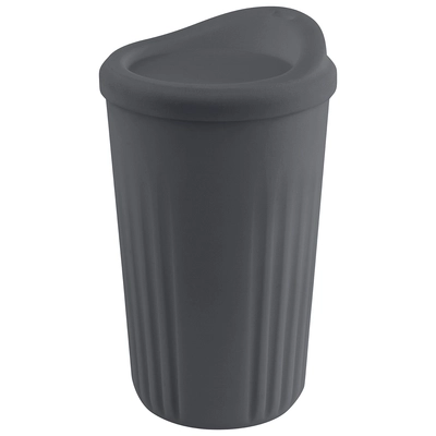 To go Deckel zu Mehrwegbecher, Ø 8.5 cm, H: 2.5 cm grau_2