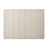 Tischset beige off-white, Silikon, 45 x 33 cm  