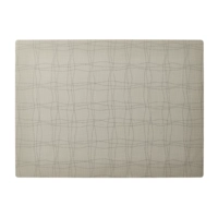 Tischset beige, Silikon, 45 x 33 cm  