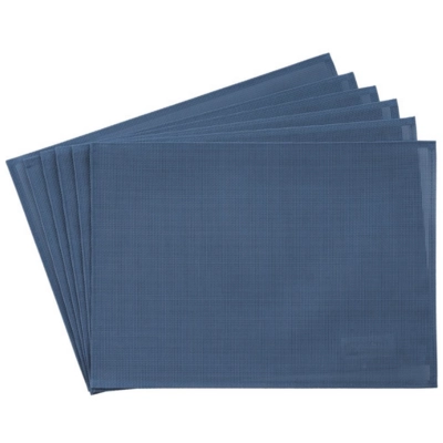 Tischset hellblau, PVC, Schmalband, 45 x 33 cm _2