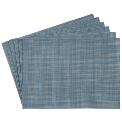 Tischset hellblau, PVC, Schmalband, 45 x 33 cm _2
