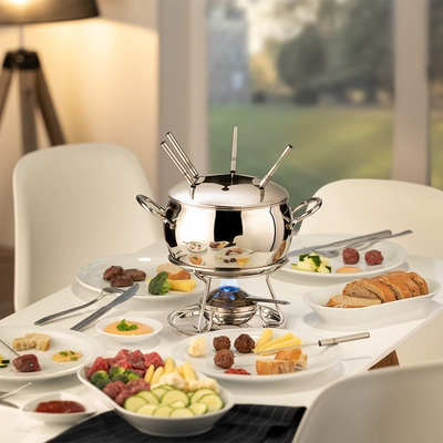 Service à fondue et pà punch, 13-pc, 2.2l, Ø 22 cm, H: 23 cm_2