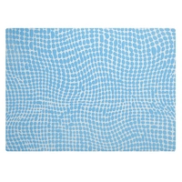 Set de table Velma, silicone, 45 x 33 cm,  bleu clair, à pois