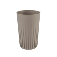 Gobelet réutilisable To Go, 400 ml, Ø 8,5 cm, brun H: 13.5 cm, polypropylène