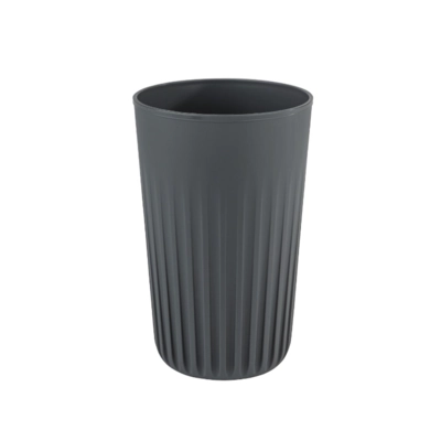 Gobelet réutilisable To Go, 400 ml, Ø 8,5 cm, gris H: 13.5 cm, polypropylène_1