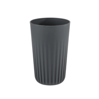 Gobelet réutilisable To Go, 400 ml, Ø 8,5 cm, gris H: 13.5 cm, polypropylène