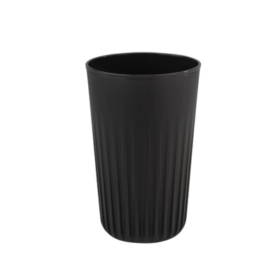 Gobelet réutilisable To Go, 400 ml, Ø 8,5 cm, noir H: 13.5 cm, polypropylène_1