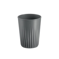 Gobelet réutilisable, Togo, Ø 8.5 cm, H: 11 cm,  300 ml, polypropylène, anthracite