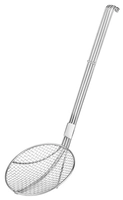 Cuillère à pâtisserie/friture, 16 cm Ø, L: 33 cm en inox, poli_1