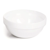 Friendly Schale Bowl, 23 cm Ø, H: 10.5 cm, weiss 