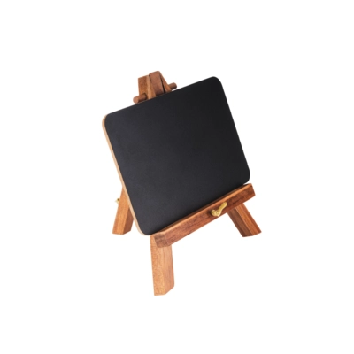 Chevalet mini, 2-pièces, 13.5 x 10 cm, H: 19 cm en bois d'acacia_1