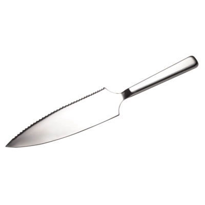 Couteau à tarte, en inox, L: 28 cm _1