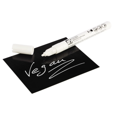 Kreidestift weiss, 2er Set, Ø 1 cm, H: 13 cm, 2 mm _1