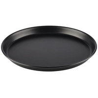 Plaque à pizza, Ø 26 cm en haut, 24.3 cm en bas, tôle bleue