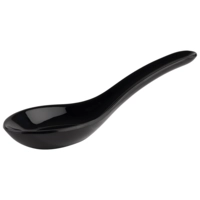 Cuillère party Friendly, 13.5 x 4.5 cm, H: 4.5 cm, noir