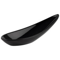 Cuillère party Friendly, 11 x 4.5 cm, H: 4 cm,noir 