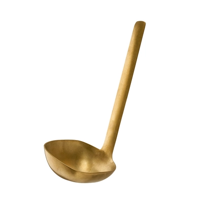 Löffel, Bulq, M: 8.5 x 8.5 cm, L: 23 cm, 12 cl,  gold_1