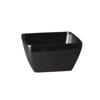 Bol Friendly, noir 12.5x12.5 cm, H: 6.5cm. 0.4l 