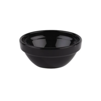 Bol Friendly, noir, Ø 10 cm, H: 4.5 cm, 0.15l 