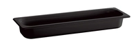 GN 2/4 Behälter Eco Line, 53 x 16.2 cm, H:65mm Melamin, schwarz, 3 Liter_1