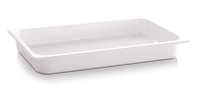 GN 1/1 Behälter Eco Line, 53 x 32.5 cm,H:100mm Melamin, weiß, 10.6 Liter_1