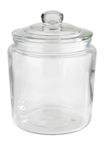 Pot en verre avec couvercle Classic Ø 11.5 cm, H: 16 cm_1