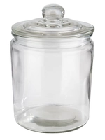 Pot en verre avec couvercle Classic Ø 14 cm, H: 21.5 cm_1