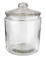 Pot en verre avec couvercle Classic Ø 18 cm, H: 26 cm_1