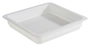 GN 2/3 Récipient,porcelaine, blanc, H: 60 mm 354 x 325 mm, 4.6 L