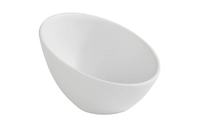 Schale Zen, Ø 10 cm, H: 7 cm Melamin, weiss, Steinoptik_1