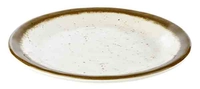 Stone Art Assiette plate, Ø 19 cm,  mélamine, blanc_1