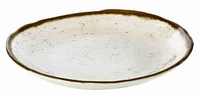 Stone Art Assiette plate, Ø 24.5 cm,  mélamine, blanc_1