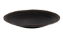 Marone Assiette coupe plate, Ø 28 cm, noir, mélamine