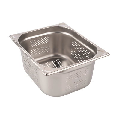 GN 2/3 Basic Récipient Inox perforé, H: 65 mm 325 x 354 mm_1